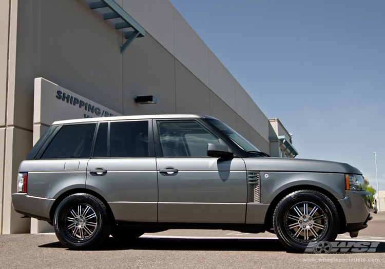2011 Land Rover Range Rover with 22" Redbourne Marques in Gloss Black (Mirror Cut Face) wheels