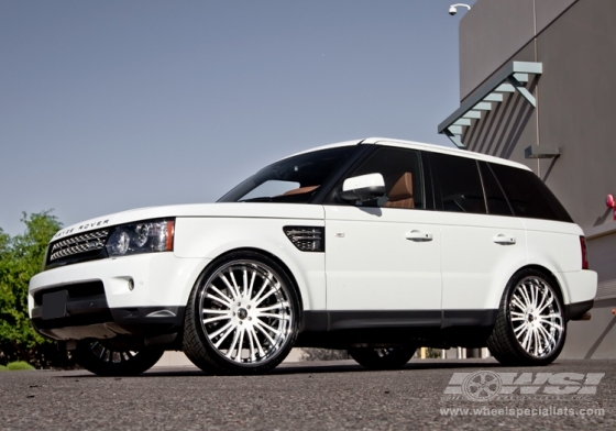 2012 Land Rover Range Rover Sport with 24" Duior DF-312 in Custom wheels