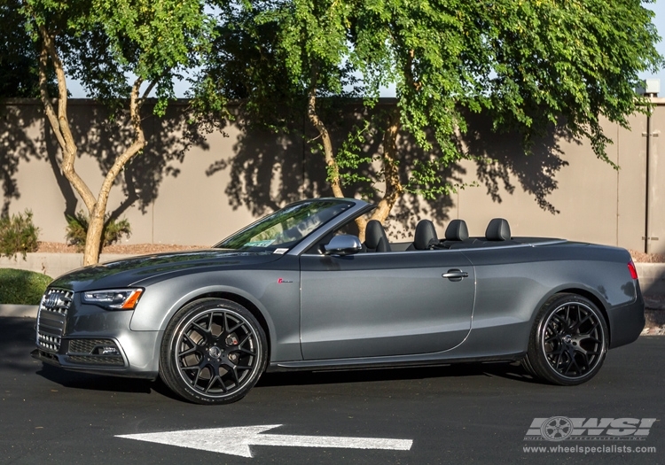 2013 Audi S5 with 20" Gianelle Puerto in Matte Black wheels