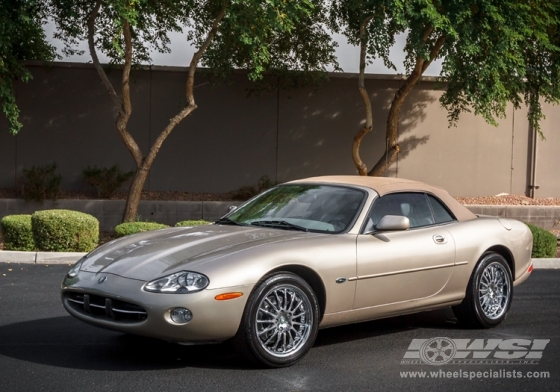 2007 Jaguar XK8 with 18" Coventry Whitley in Chrome wheels