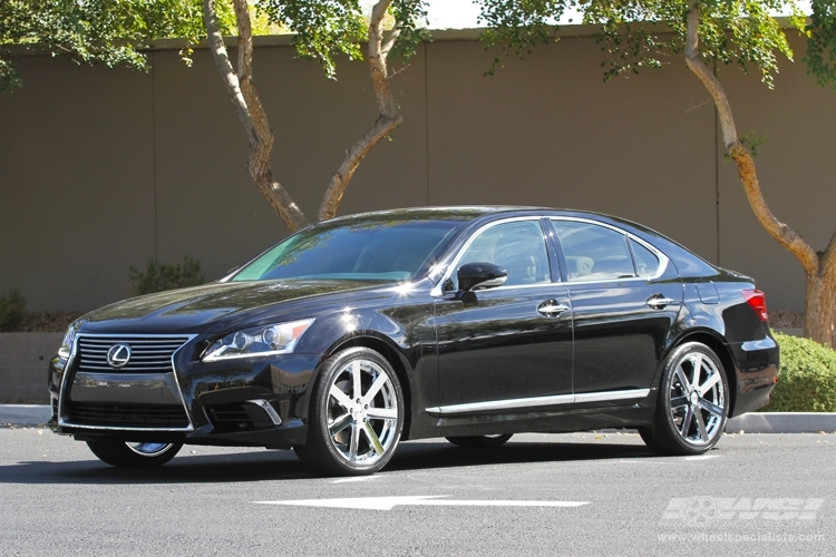 2014 Lexus LS with 20" TSW Bardo in Chrome wheels