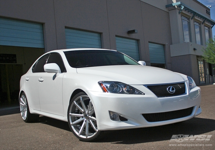 2007 Lexus IS with 20"   in  wheels