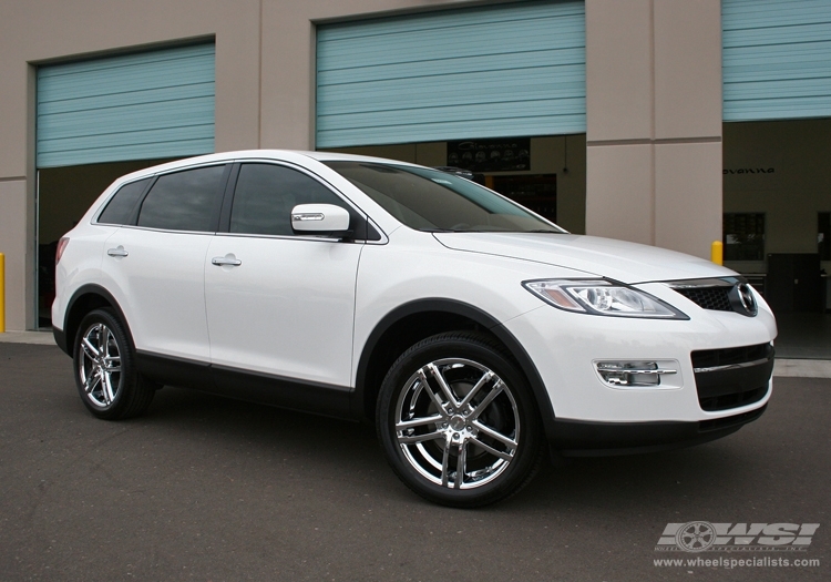 2008 Mazda CX-9 with 20" MKW Closeouts M72 in Chrome wheels