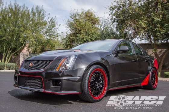2011 Cadillac CTS with 20" Forgeline MD3S in Custom wheels