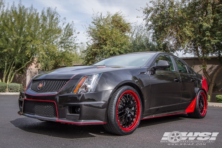 2011 Cadillac CTS with 20" Forgeline MD3S in Custom wheels