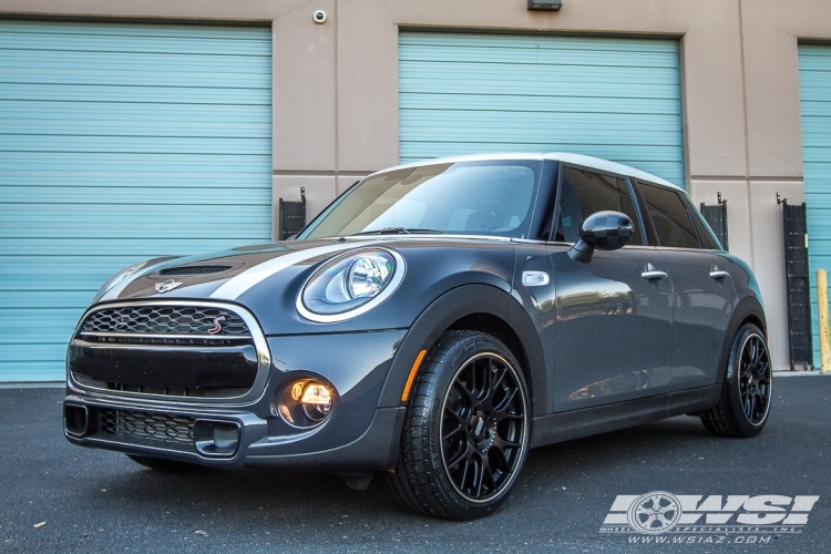 2015 Mini Cooper S with 18" BBS CHR in Black (SS Rim Protector) wheels