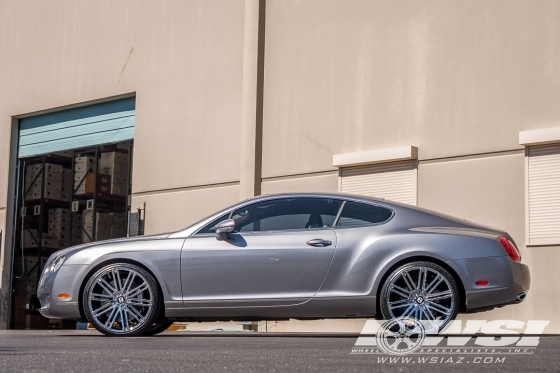 2006 Bentley Continental with 22" Heavy Hitters HH11 in Chrome wheels