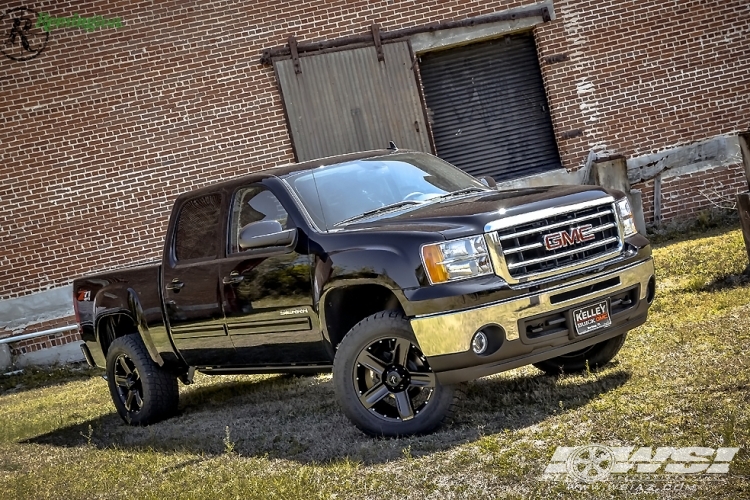  GMC Sierra 1500 with 20" Remington Off Road High-Country in Satin Black wheels