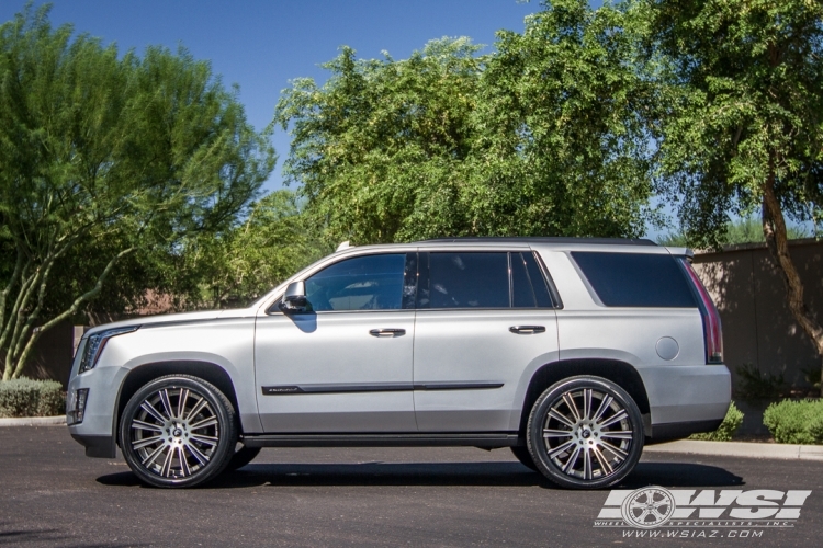 2015 Cadillac Escalade with 24" Forgiato Lavorato-ECL in Custom wheels