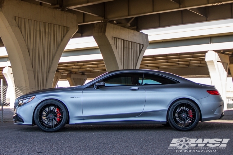 2016 Mercedes-Benz S-Class with 21" Vossen Forged VPS307T in Custom wheels