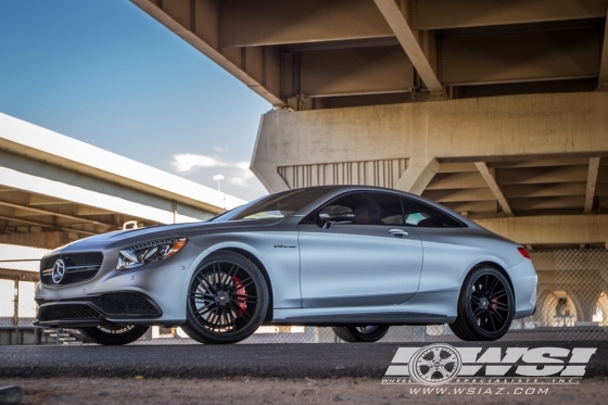 2016 Mercedes-Benz S-Class with 21" Vossen Forged VPS307T in Custom wheels
