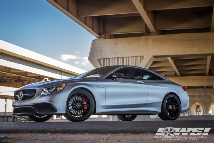 2016 Mercedes-Benz S-Class with 21" Vossen Forged VPS307T in Custom wheels