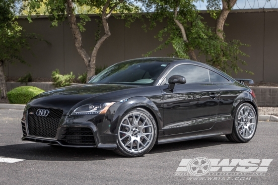 2013 Audi TT with 19" BBS CHR in Silver (SS Rim Protector) wheels