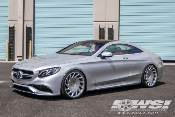 2016 Mercedes-Benz S-Class with 22" Vossen Forged VPS313T in Custom wheels