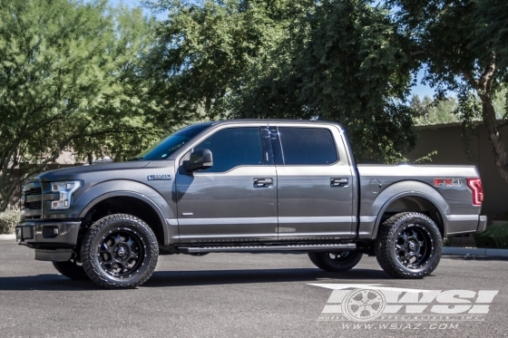 2016 Ford F-150 with 20" SOTA Off Road S.K.U.L. in Black wheels