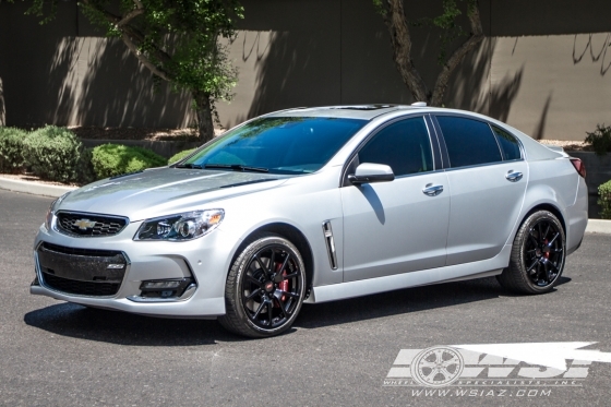 2016 Chevrolet SS with 19" Powder Coating Chevrolet SS in Gloss Black wheels