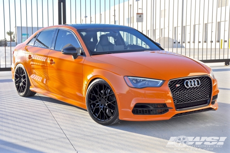  Audi S3 with TSW Sebring in Matte Black wheels