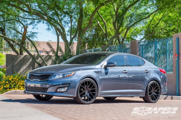 2015 Kia Optima With 20 Giovanna Kilis In Gloss Black Wheels Wheel