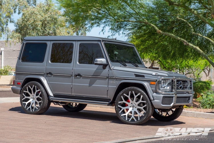 2016 Mercedes-Benz G-Class with 24" Forgiato Drea-M in Custom wheels