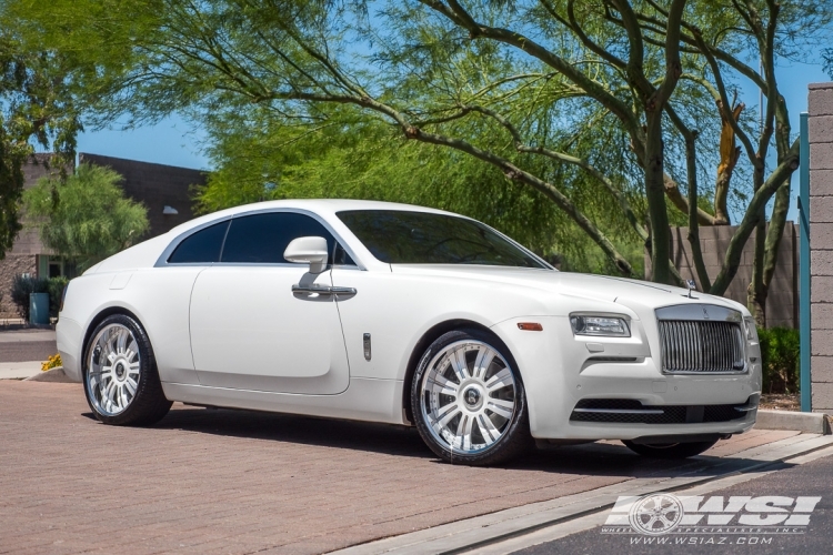 2015 Rolls-Royce Wraith with 22" Vellano VTR in Custom wheels