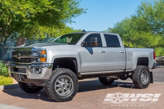 2017 Chevrolet Silverado 2500HD with 20" SOTA Off Road J.A.T.O. in Anthracite wheels