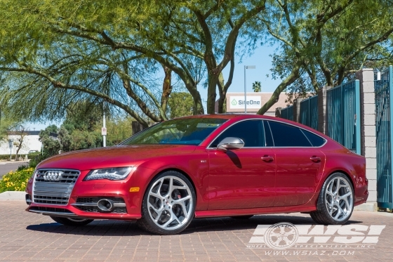 2015 Audi S7 with 21" Vossen Forged CG-205T in Custom wheels