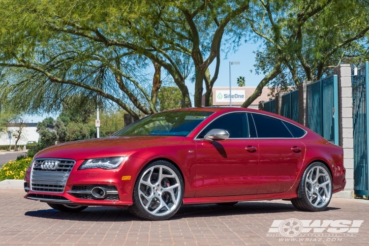 2015 Audi S7 with 21" Vossen Forged CG-205T in Custom wheels