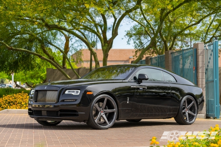 2018 Rolls-Royce Wraith with 24" Vossen Forged CG-201 in Custom wheels