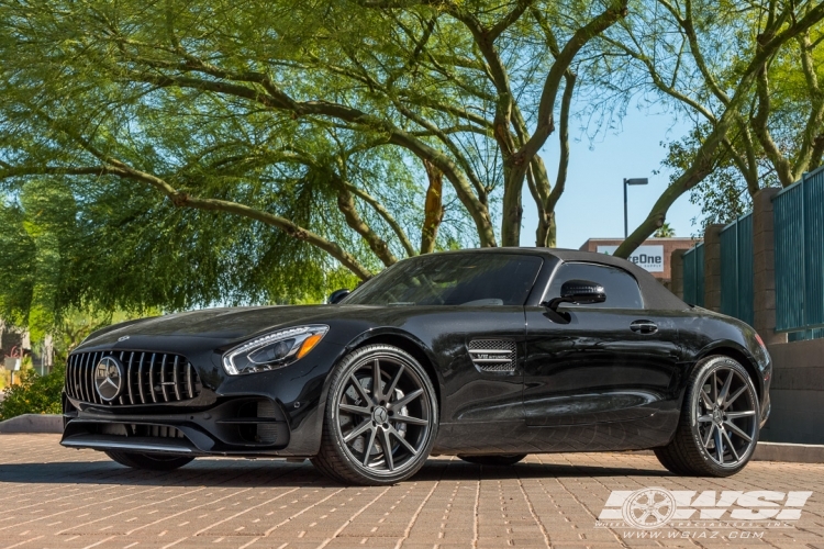 2018 Mercedes-Benz AMG GT-Series with 20" Vossen VFS-1 in Matte Graphite wheels