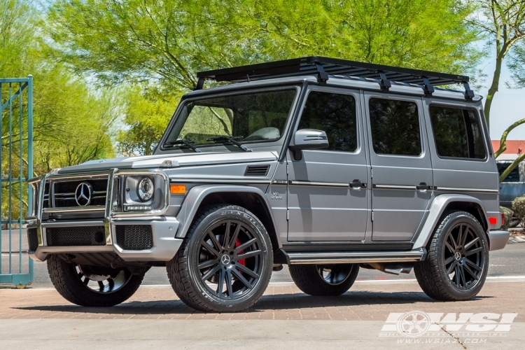 2014 Mercedes-Benz G-Class with 22" TSW Gatsby in Matte Black wheels