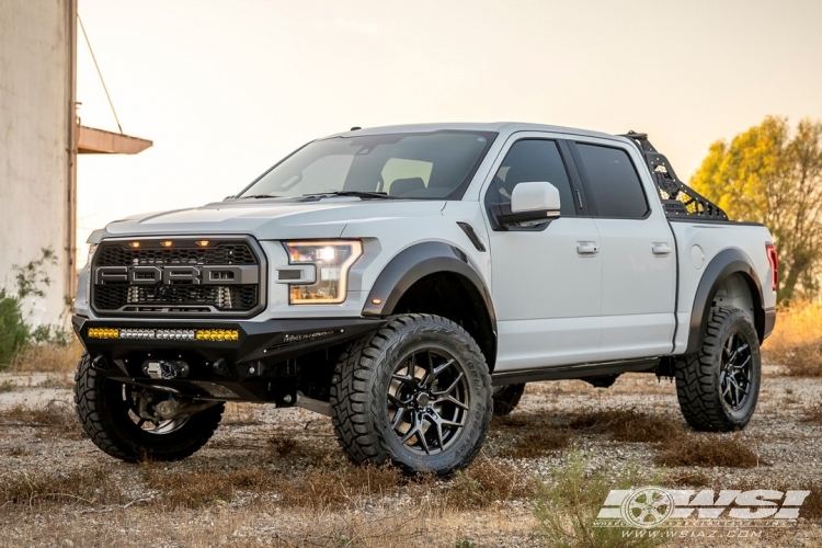 2018 Ford F-150 with 20" VenomRex VR-601 in Black (Mystic Black) wheels