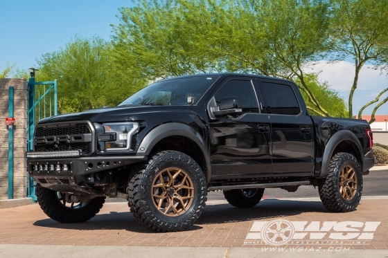 2018 Ford F-150 with 20" VenomRex VR-601 in Bronze (Desert Bronze) wheels