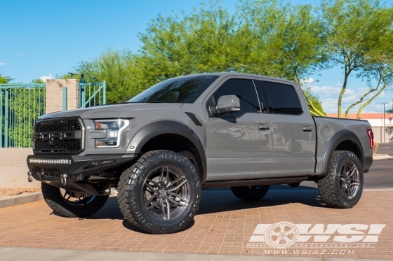 2019 Ford F-150 with 22" ANRKY AN26 in Raw wheels