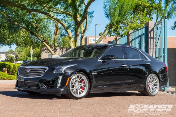 2017 Cadillac CTS with 19" Vossen Forged ML-X3 in Custom wheels