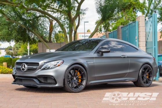 2017 Mercedes-Benz C-Class Coupe with 20" Klassen MS03 in Custom wheels