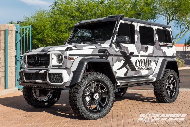 2017 Mercedes-Benz G-Class with 24" Forgiato Reggiseni-M in Custom wheels