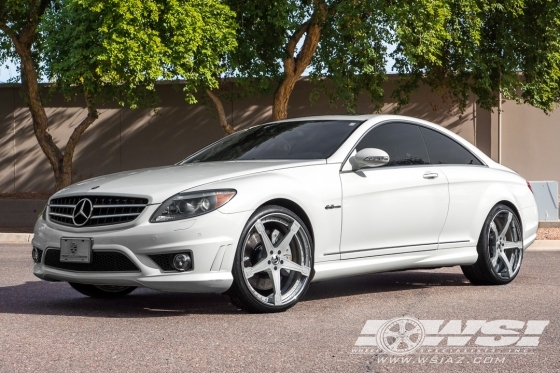 2008 Mercedes-Benz CL-Class with 22" Forgiato Martellato-ECX in Custom wheels