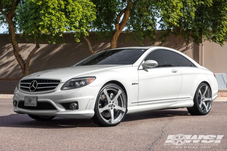 2008 Mercedes-Benz CL-Class with 22" Forgiato Martellato-ECX in Custom wheels