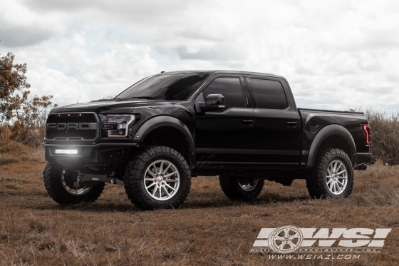 2018 Ford F-150 with 20" Vossen HF6-1 in Silver Machined wheels