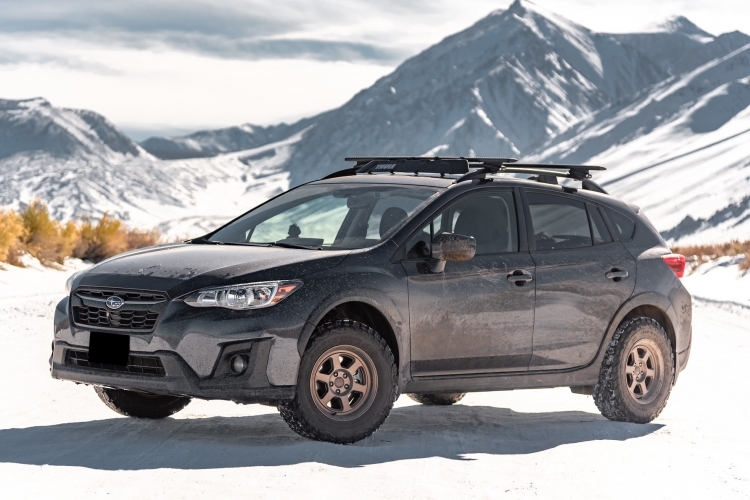 2019 Subaru Crosstrek with 15" Black Rhino Rumble in Bronze wheels