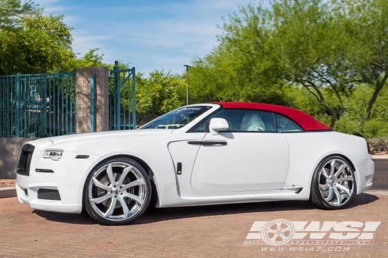 2018 Rolls-Royce Dawn with 24" Forgiato Fondare-ECL in Custom wheels