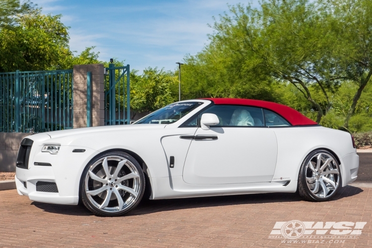 2018 Rolls-Royce Dawn with 24" Forgiato Fondare-ECL in Custom wheels