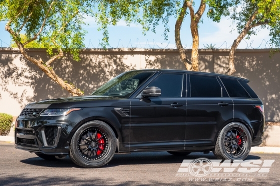 2019 Land Rover Range Rover Sport with 22" Strasse Wheels R10 in Custom wheels