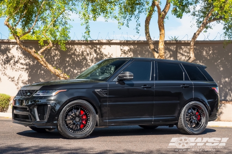 2019 Land Rover Range Rover Sport with 22" Strasse Wheels R10 in Custom wheels