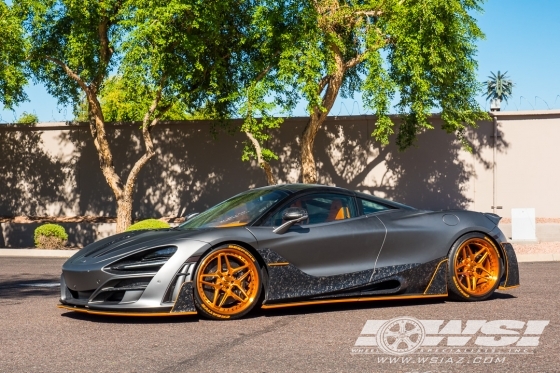 2018 McLaren 720S with 20" Savini Forged SV79-XC in Custom wheels