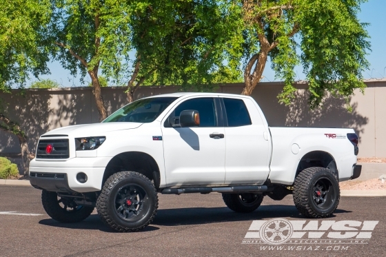 2013 Toyota Tundra with 20" RBP - Rolling Big Power 81R Saharan in Gloss Black wheels