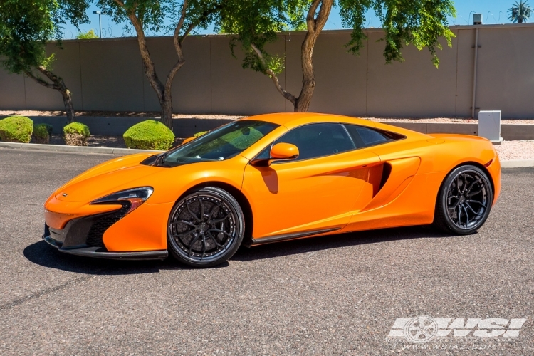 2015 McLaren 650s with 20" ANRKY AN31 in Custom wheels