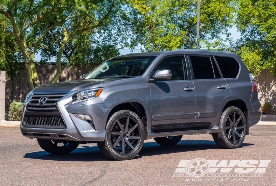 2019 Lexus GX with 22" Status Brute in Carbon wheels