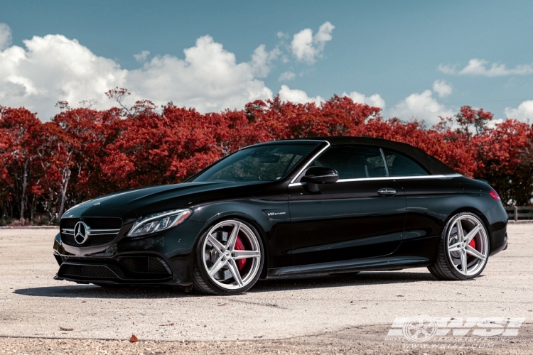 2018 Mercedes-Benz C-Class Coupe with 20" Vossen Forged M-X5 in Custom wheels