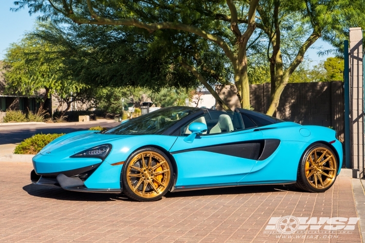 2018 McLaren 570s with 20" 1221 Wheels AP2X V.I.P. in Custom wheels